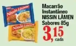 Supermercados Unidos Macarrão instantâneo nissin lâmen oferta