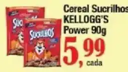Supermercados Unidos Cereal Sucrilhos Kellogg's Power oferta