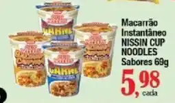 Supermercados Unidos Macarrão instantâneo nissin cup noodles oferta