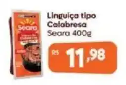 Supermercados Unidos Linguiça tipo Calabresa Seara oferta