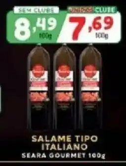 Supermercados Unidos Salame tipo italiano oferta