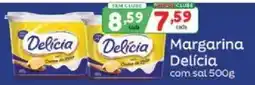 Supermercados Unidos Margarina Delícia com sal oferta
