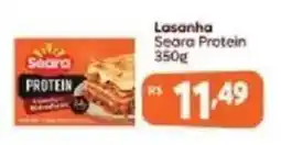 Supermercados Unidos Lasanha seara protein oferta