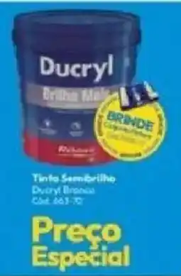 Lojas Becker Tinta semibrilho ducryl branco oferta