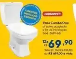 Lojas Becker Vas e Combo One oferta
