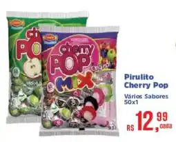Supermercados Mateus Pirulito cherry pop oferta