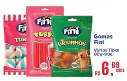 Supermercados Mateus Gomas Fini Vários Tipos oferta