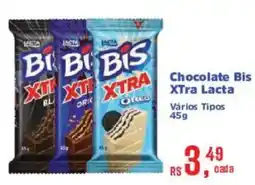 Supermercados Mateus Chocolate Bis Xtra Lacta oferta