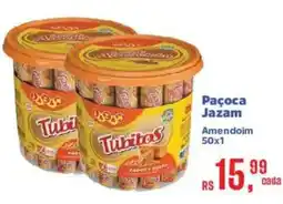 Supermercados Mateus Paçoca Jazam Amendoim oferta