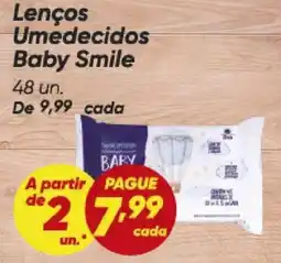 Dia Lenços Umedecidos Baby Smile oferta
