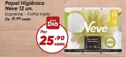 Dia Papel Higiênico Neve oferta
