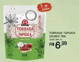 Bistek Supermercados Torrada tapioca com coco oferta