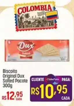 Muffato Biscoito Original Dux Salted Pacote oferta