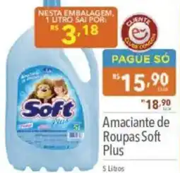 Supermercados Condor Amacianter de Roupas Soft Plus oferta
