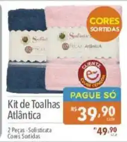 Supermercados Condor Kit de Toalhas Atlântica oferta
