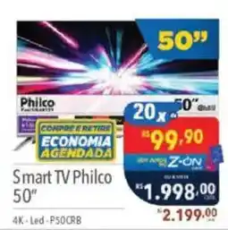 Supermercados Condor Smart TV Philco oferta
