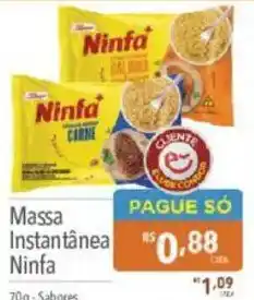 Supermercados Condor Massa instantânea ninfa oferta