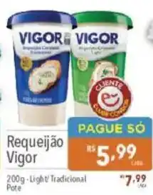 Supermercados Condor Requeijão vigor oferta