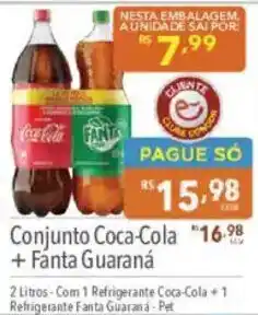 Supermercados Condor Conjunto Coca-Cola + Fanta Guaraná oferta