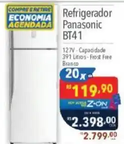 Supermercados Condor Refrigerador Panasonic BT41 oferta