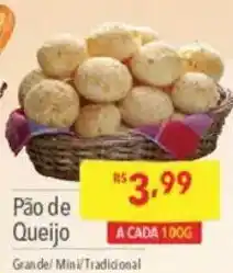 Supermercados Condor Pão de Queijo oferta