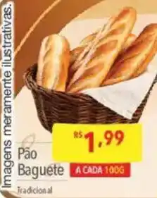 Supermercados Condor Pão Baguete Tradicional oferta