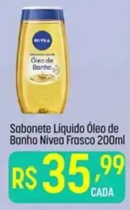 Muffato Sabonete Líquido Óleo de Banho Nivea oferta