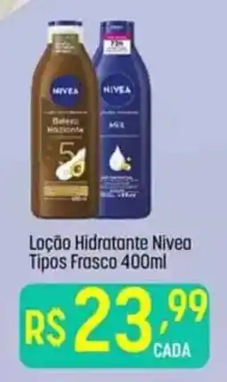 Muffato Loção Hidratante Nivea Tipos Frasco oferta