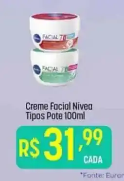 Muffato Creme Facial Nivea Tipos Pote oferta