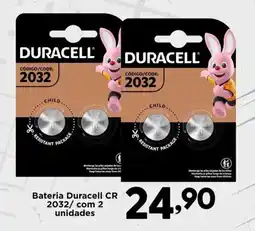 Confiança Supermercados Bateria Duracell CR 2032 oferta