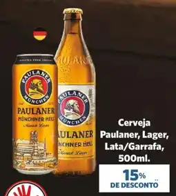 Sam's Club Cerveja Paulaner, Lager oferta