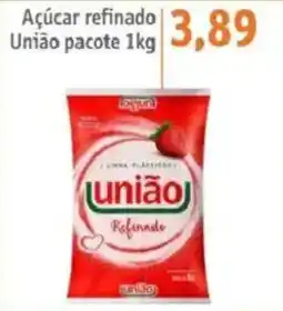 Sonda Açúcar refinado União pacote 1kg oferta