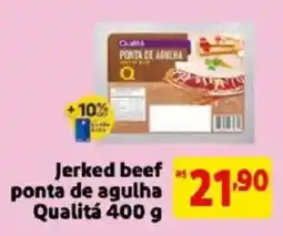 Mercado Extra Jerked beef ponta de agulha Qualitá oferta