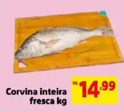 Mercado Extra Corvina inteira fresca oferta