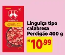 Mercado Extra Linguiça tipo calabresa perdigão oferta