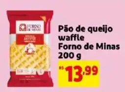 Mercado Extra Pão de queijo waffle oferta