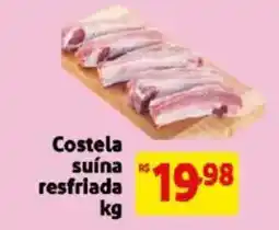 Mercado Extra Costela suína resfriada oferta