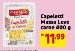 Mercado Extra Capeletti Massa Leve carne oferta