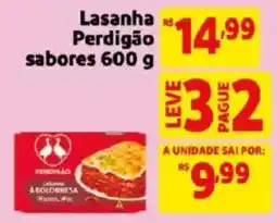Mercado Extra Lasanha Perdigão sabores oferta