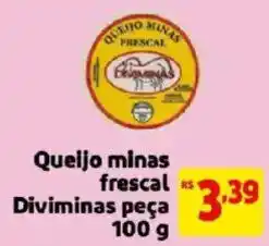 Mercado Extra Queijo minas frescal diviminas oferta