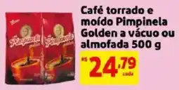 Mercado Extra Café torrado e moído Pimpinela Golden oferta