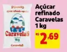Mercado Extra Açúcar refinado Caravelas oferta