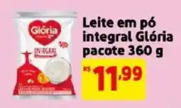 Mercado Extra Leite em pó integral Glória oferta