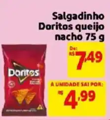 Mercado Extra Salgadinho Doritos queijo nacho oferta