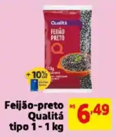 Mercado Extra Feijão-preto Qualitá tipo 1 oferta
