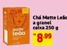 Mercado Extra Chá Matte Leão oferta
