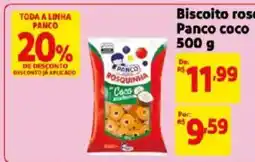 Mercado Extra Biscoito rosquinha panco coco oferta