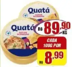Violeta Supermercados Quatá queijo parmesão oferta