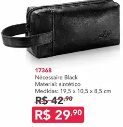 Jequiti Nécessaire Black oferta