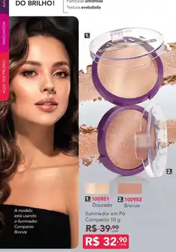 Jequiti Illuminador em Pó Compacto oferta